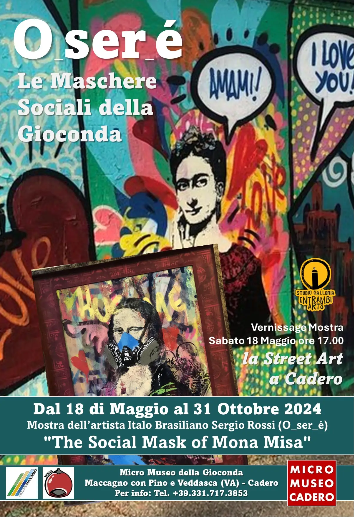 Locandina The social mask 18 maggio